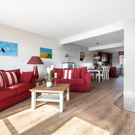 Prázdninový dům Hafenliebe- Sauna, Steg, Hafenblick, Kamin, Terrasse *