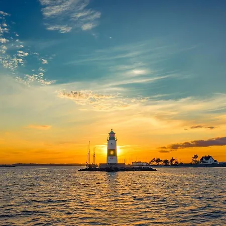 Hafenliebe- Sauna, Steg, Hafenblick, Kamin, Terrasse Prázdninový dům
