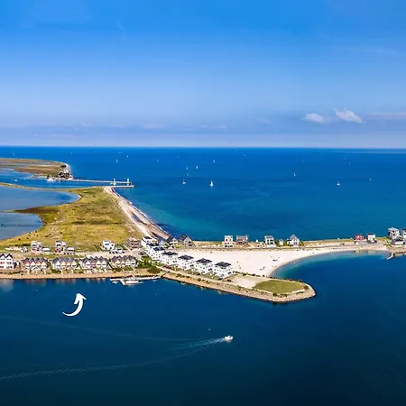 Prázdninový dům Hafenliebe- Sauna, Steg, Hafenblick, Kamin, Terrasse *